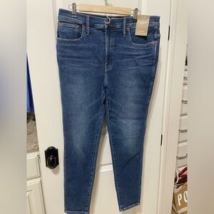 Madewell skinny high rise